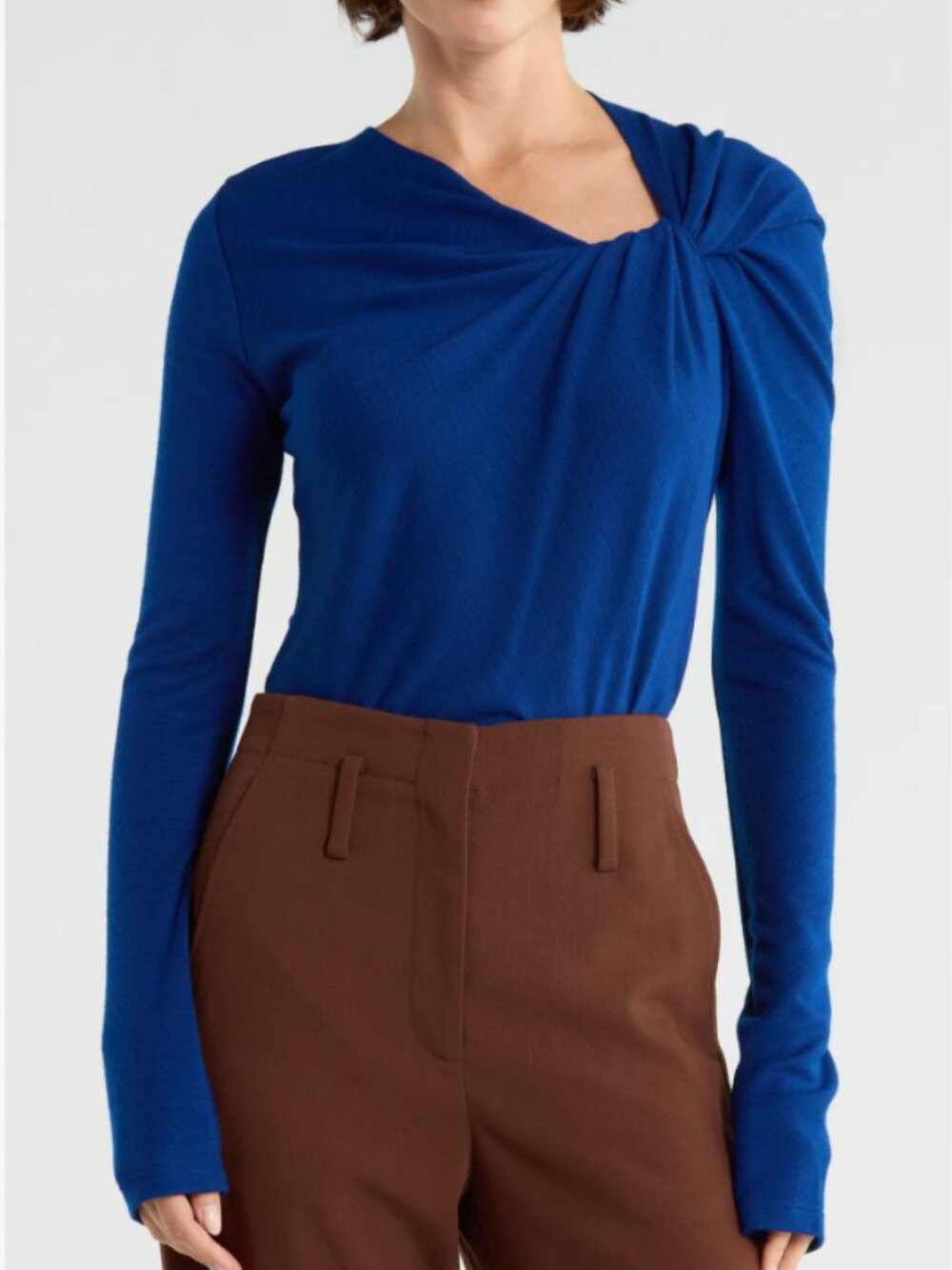 NWOT - Lizzy Top A.L.C. Yves Klein Blue 100% wool - M